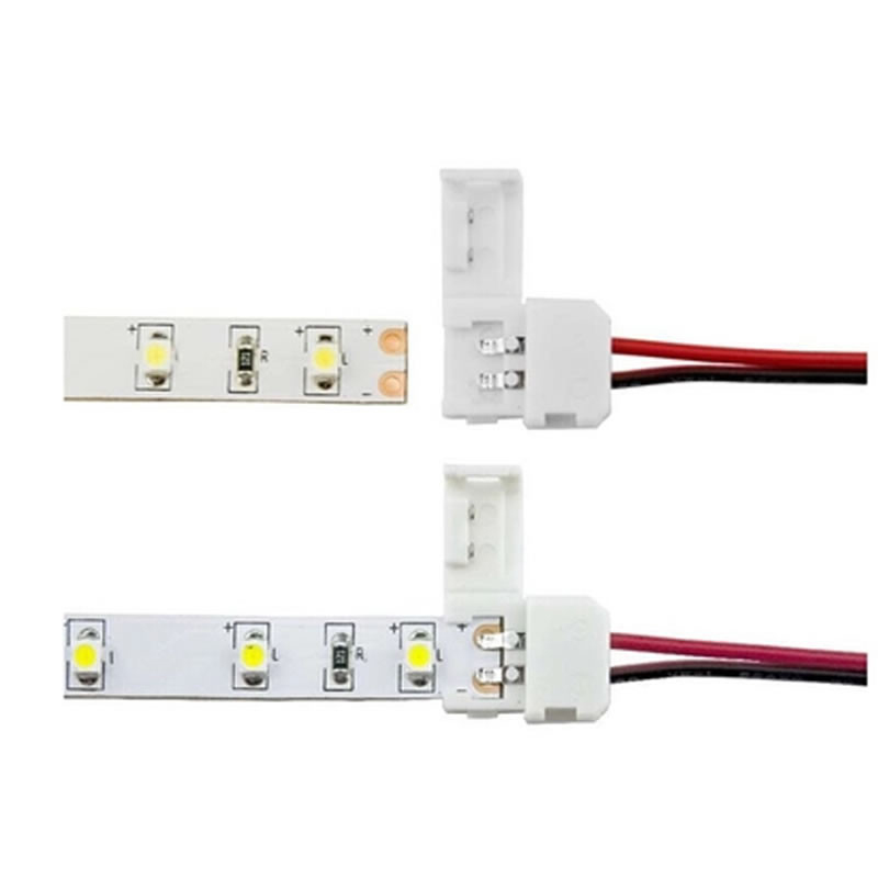 Ws2812B - 50Pcs 100Pcsตัวเชื่อมต่อLed 2Pin 3Pin 4Pin 5Pinสายเชื่อมต่อสำหรับ8Mm