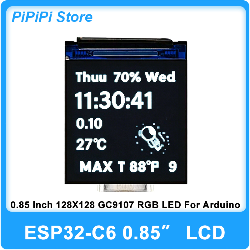 Sd Card Module - ESP32 C6 0.85 นิ้ว 128X128 หน้าจอ