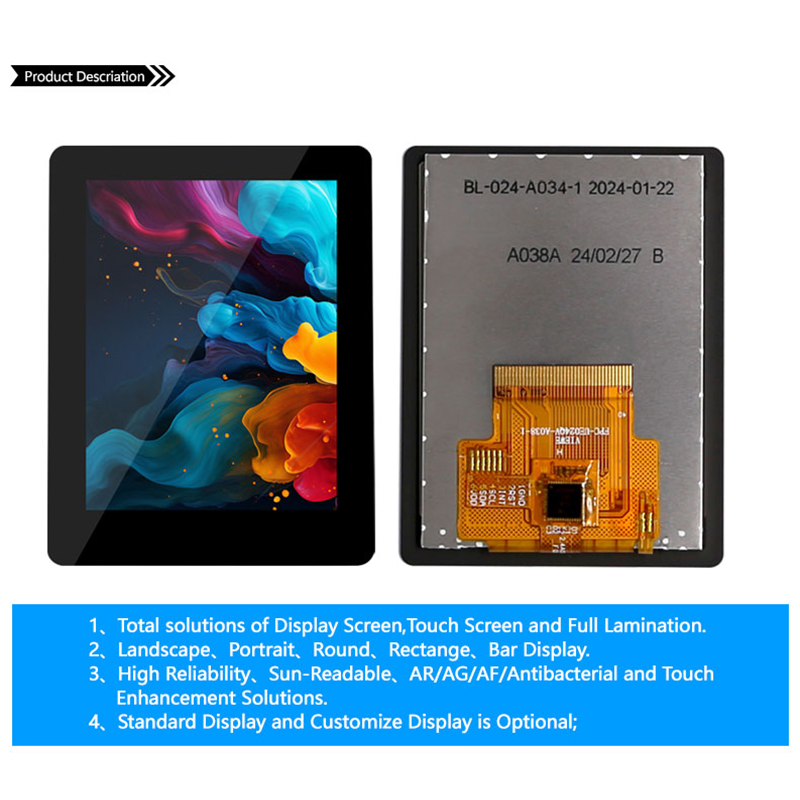 Tft Display 2.4 - 2.4 นิ้ว 240X320 IPS MCU SPI