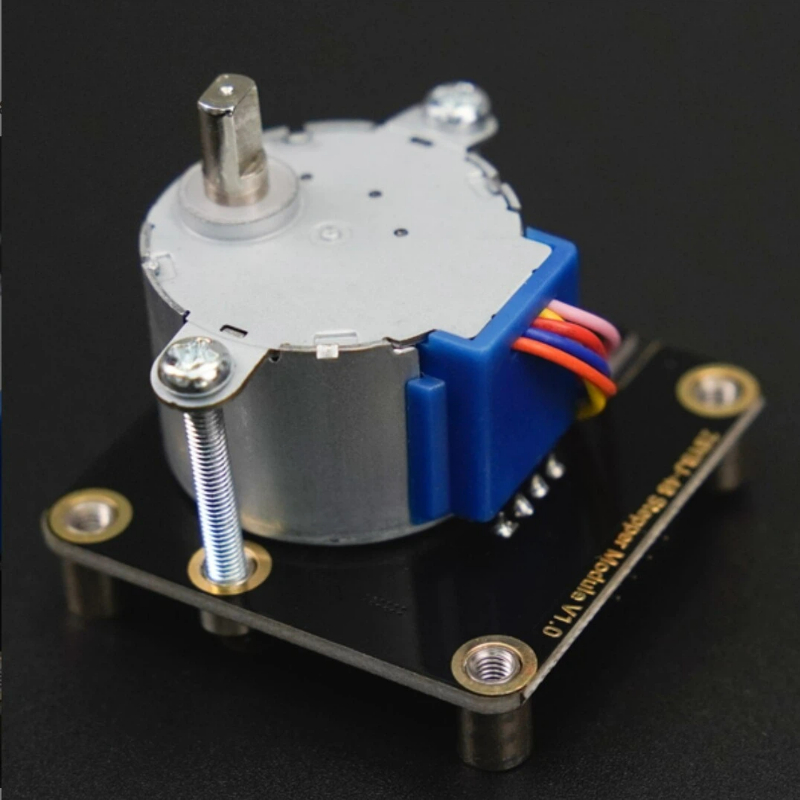 Stepper Motor 28Byj - 28BYJ-48 โมดูลไดรเวอร์สเต็ปเปอร์มอเตอร์แบบรวม, ปลั๊กแอนด์เพลย์ 5V สำหรับ Arduino