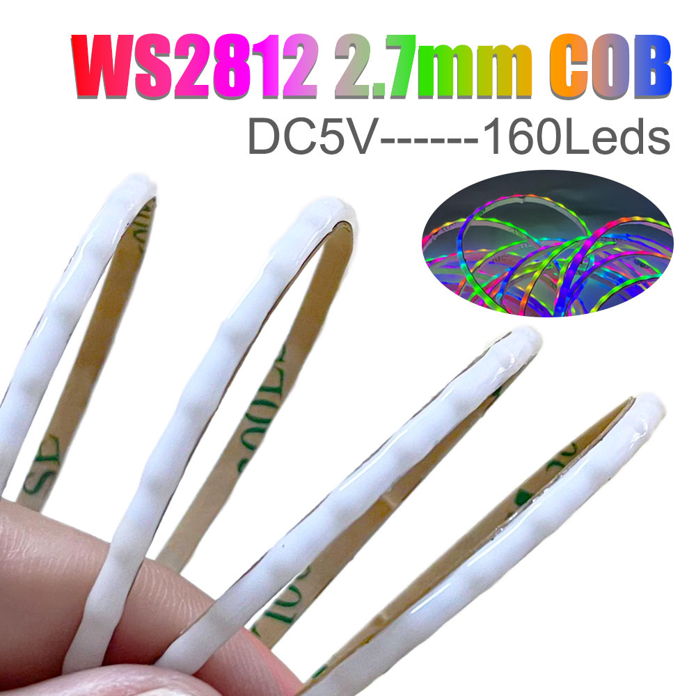 Neopixel - DC5V 2.7 มม.แคบพิเศษ WS2812B COB LED