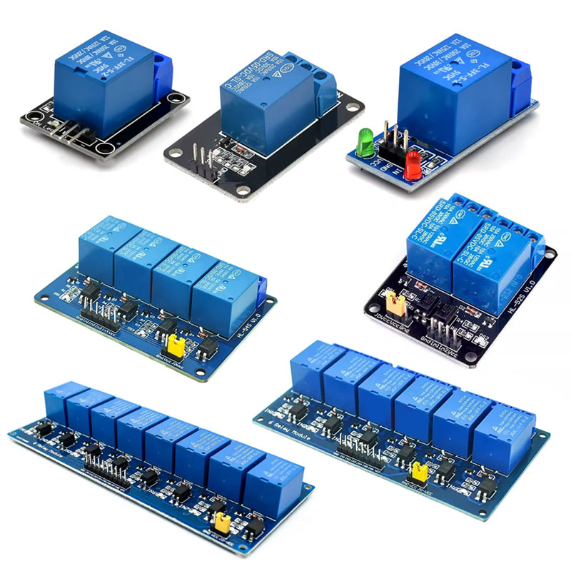 Relay Module 4 Channel - โมดูลรีเลย์ 5V 1 2 4 6