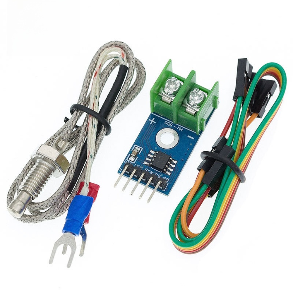 Thermocouple Module K Type - 1 ชิ้น MAX6675 K ประเภทโมดูลเทอร์โมคัปเปิลเซ็นเซอร์อุณหภูมิพร้อมอินเทอร์เฟซ SPI