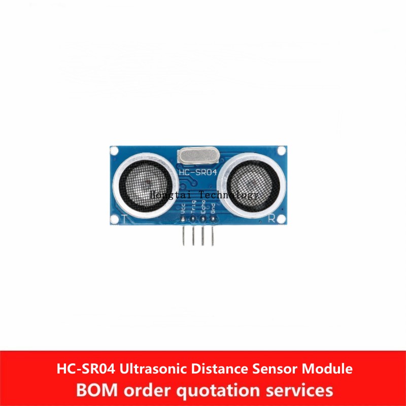 Ultrasonic Sensor Hc-Sr04 - HC-SR04 โมดูลเซ็นเซอร์ระยะอัลตราโซนิกแรงดันไฟฟ้า 3.3V-5V
