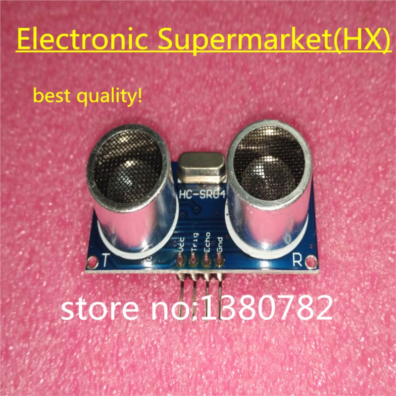 Ultrasonic Sensor Hc-Sr04 - จัดส่งฟรี 20 ชิ้น/ล็อต HC-SR04 โมดูลตรวจจับคลื่นอัลตราโซนิกสำหรับอาร์ดูโน่เซ็นเซอร์วัดระยะทาง