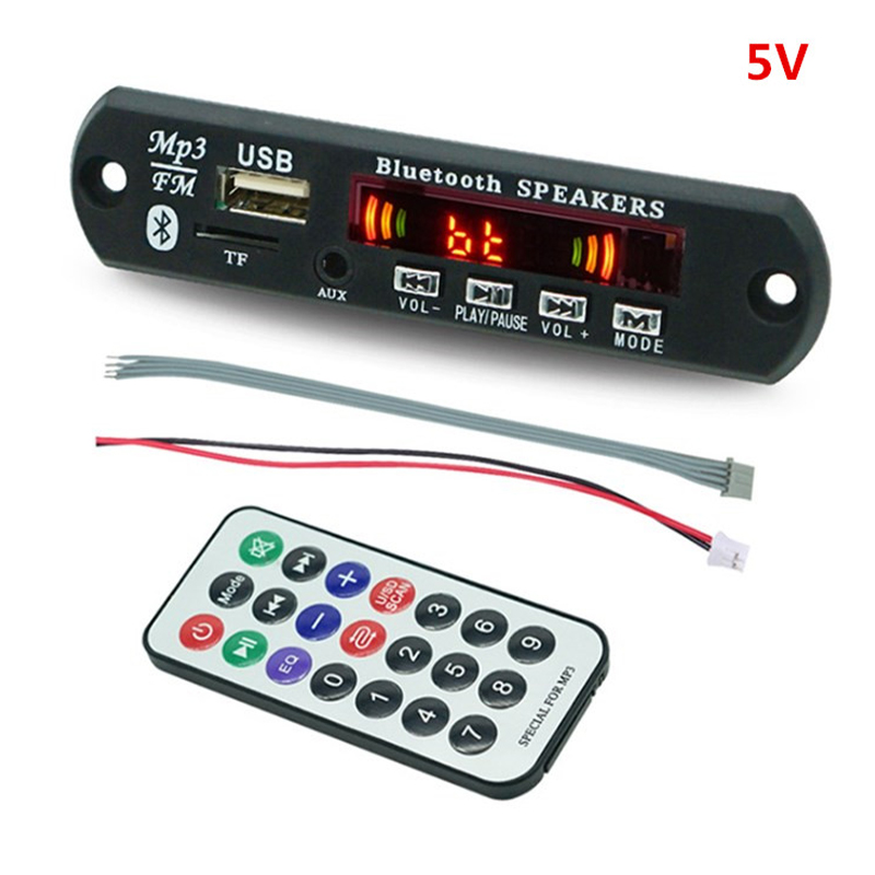 Joystick Module - บอร์ด MP3 5V 5.0บลูทูธไร้สายเครื่องเล่น MP3โมดูลวิทยุ FM