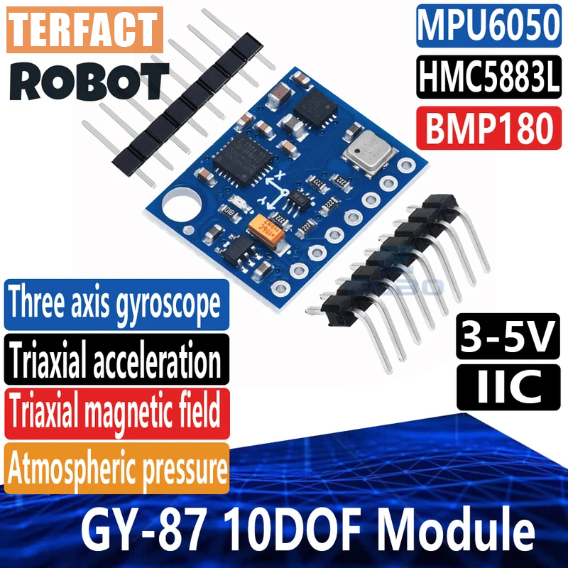 Mpu6050 - 1 ~ 5PCS GY-87 10DOF โมดูล