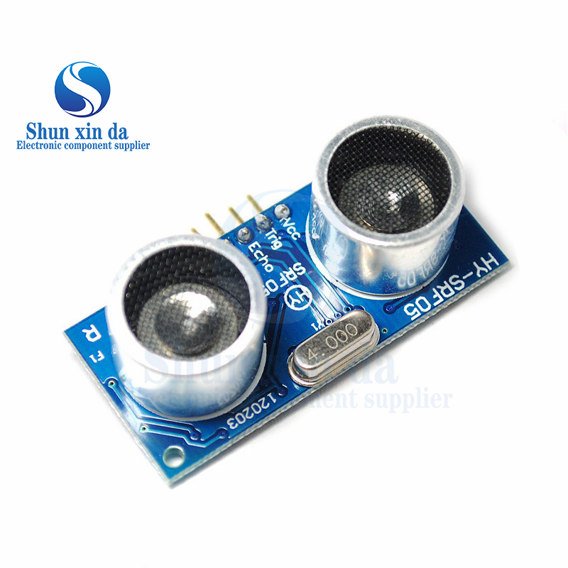 Ultrasonic Sensor Hc-Sr04 - HY-SRF05 SRF05 โมดูลเซ็นเซอร์ระยะทางอัลตราโซนิก 5 พิน DC
