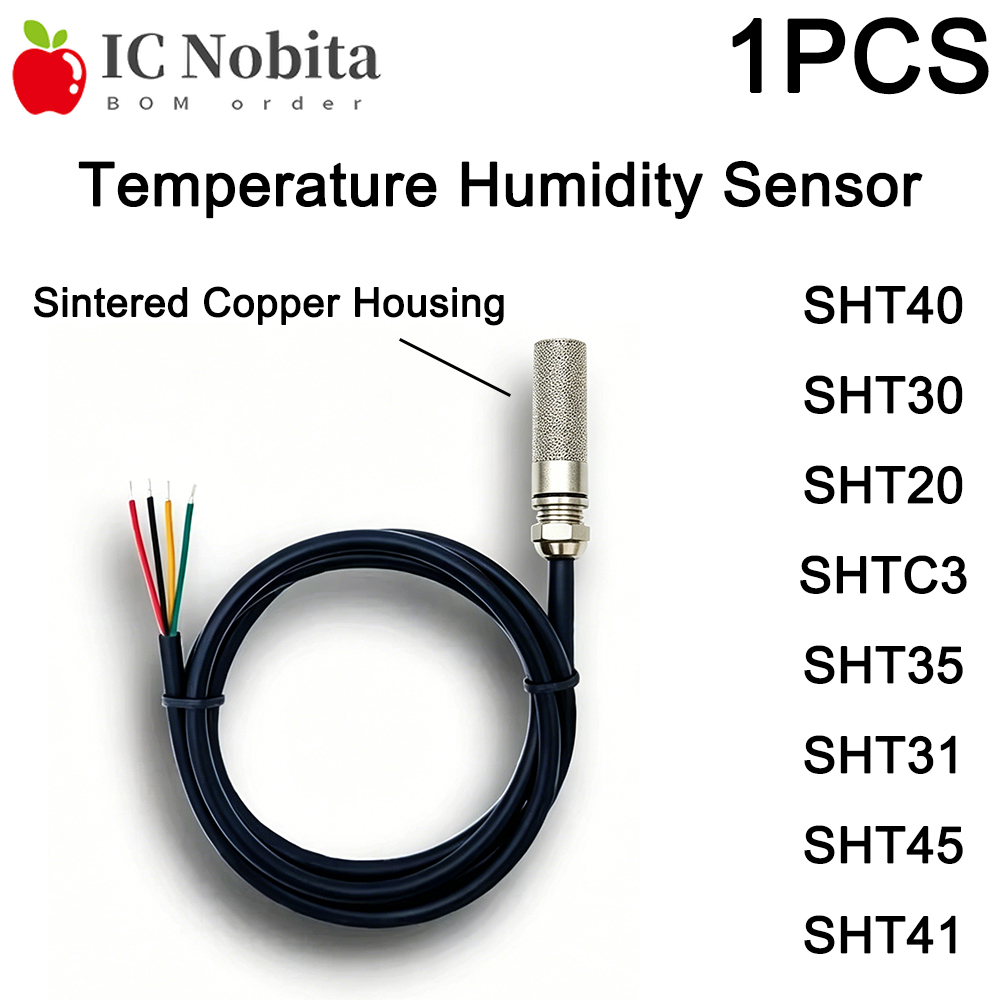 Sht31 - 1PCS เซ็นเซอร์วัดอุณหภูมิและความชื้น SHT40 SHT30 SHT20 SHTC3
