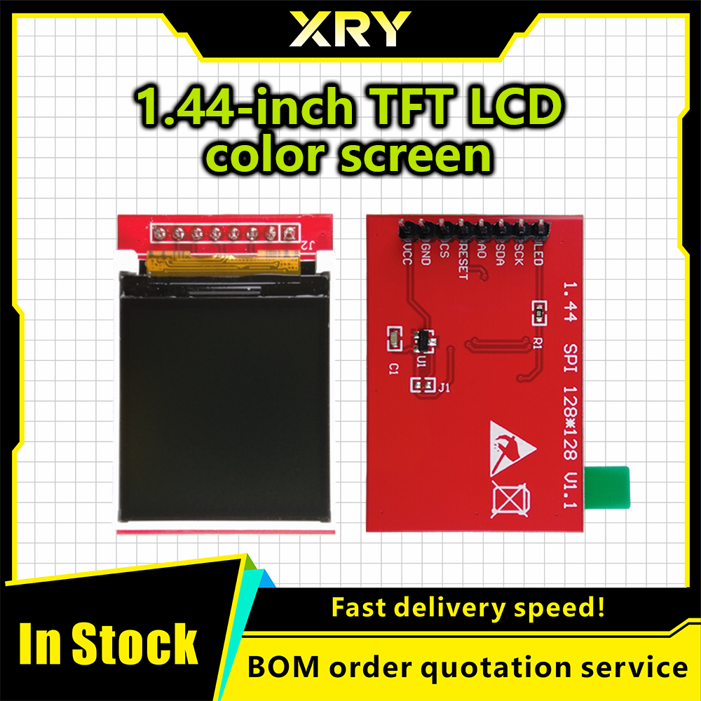 Tft Display 2.4 - XRY 1/2PCS 5V 3.3V 1.44 นิ้วจอแสดงผล