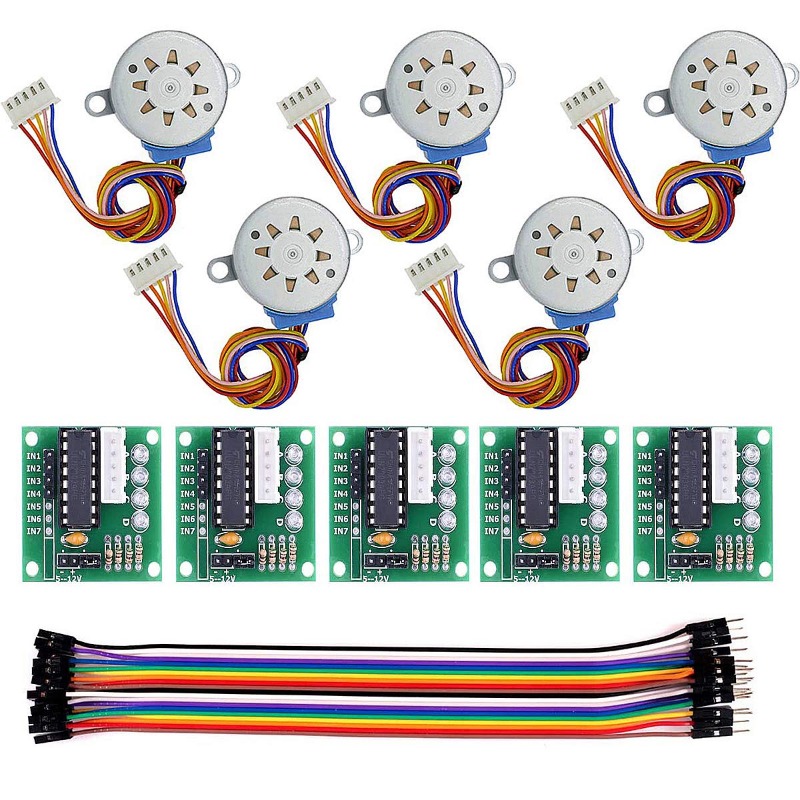 5 ชุด ULN2003 28BYJ-48 5V Step - Stepper Motor 28Byj บทวิจารณ์และราคา