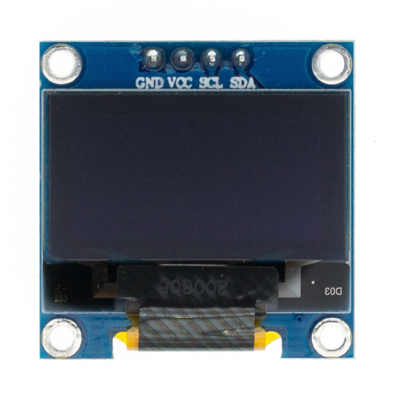 0.96 นิ้ว IIC Serial 4pin สีขา - Oled Display 0.96 บทวิจารณ์และราคา