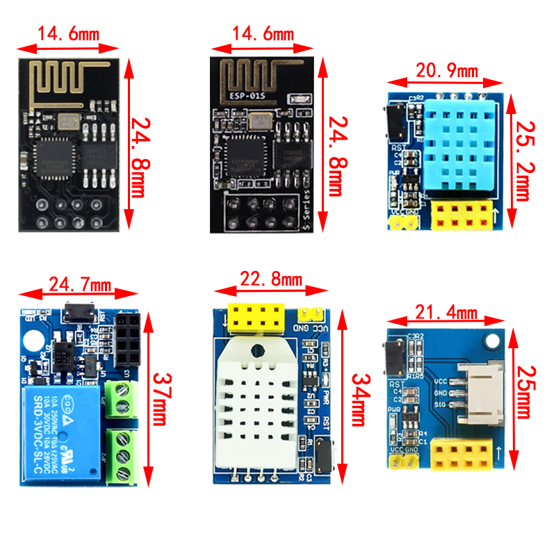 ESP8266โมดูลรีเลย์ WiFi 5V DHT - Dht11 บทวิจารณ์และราคา