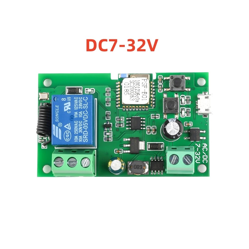 Ewelink AC/DC 5V 7 V-32 V 1 ช่ - Relay Module 1 Channel บทวิจารณ์และราคา