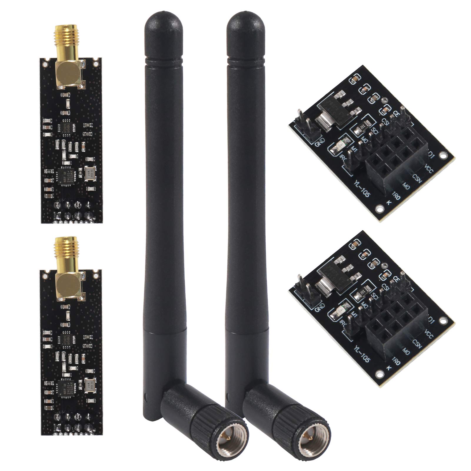 โมดูลรับส่งสัญญาณไร้สาย NRF24L - Nrf24L01 บทวิจารณ์และราคา