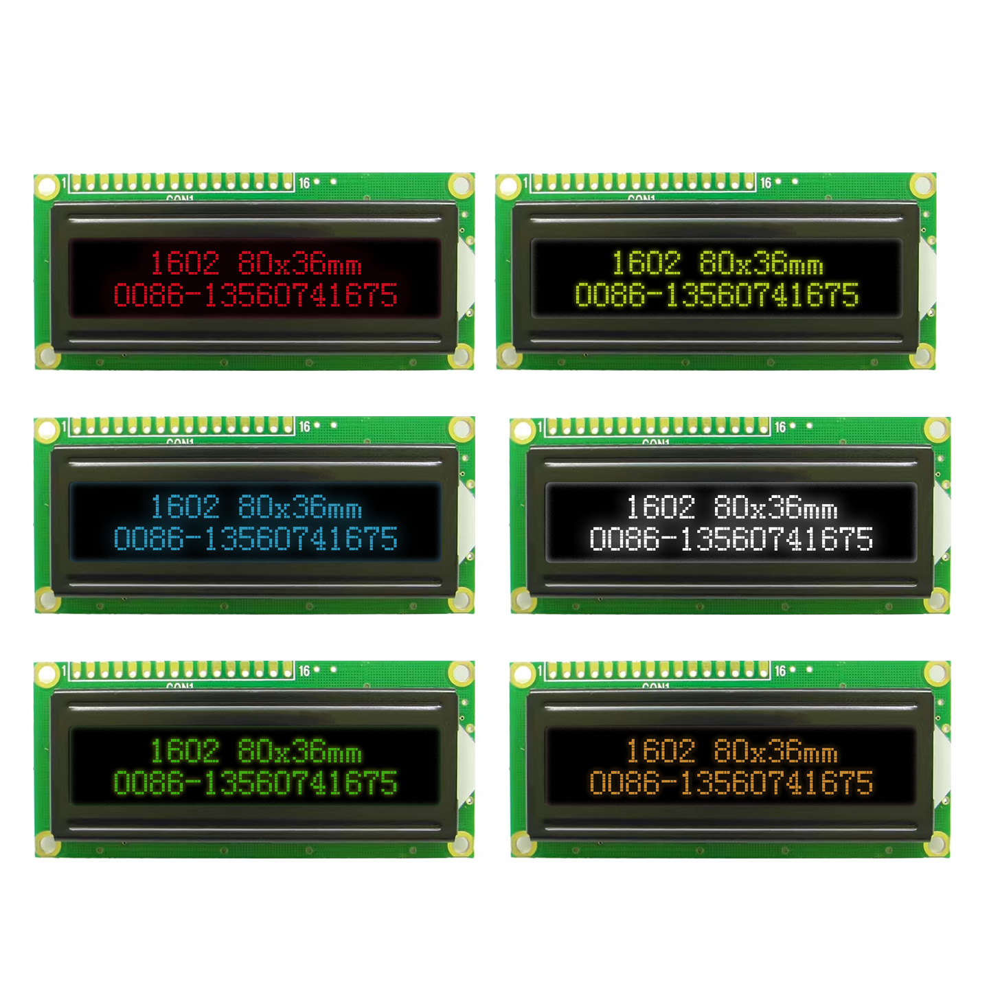 โมดูลจอแสดงผล LCD 1602 16x2 16 - Lcd 1602 บทวิจารณ์และราคา
