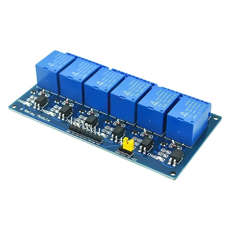 โมดูลรีเลย์ 5V 1 2 4 6 8 ช่อง  - Relay Module 4 Channel บทวิจารณ์และราคา