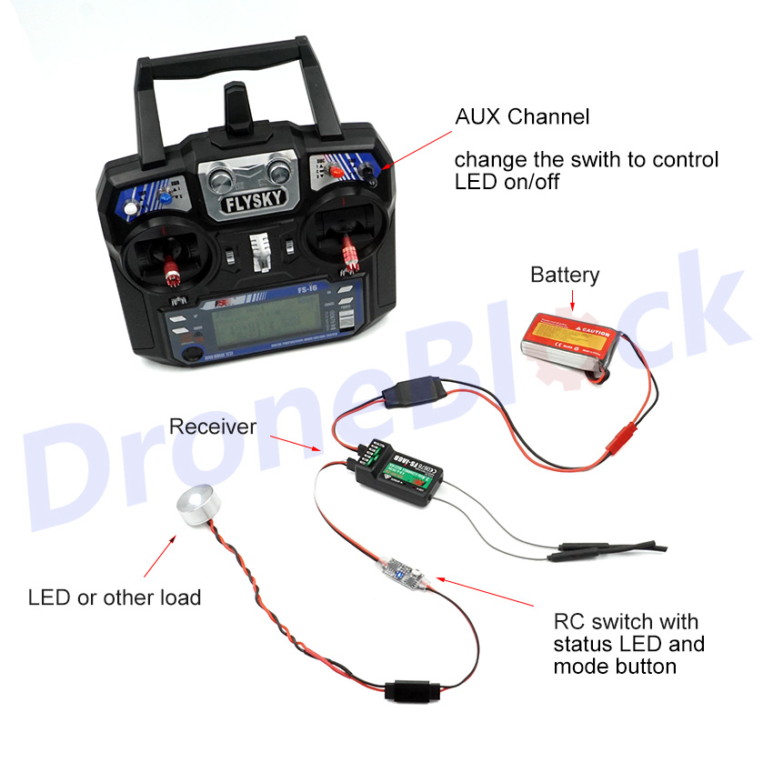Multi-โหมด RC รีโมทอิเล็กทรอนิ - Relay Module 1 Channel บทวิจารณ์และราคา