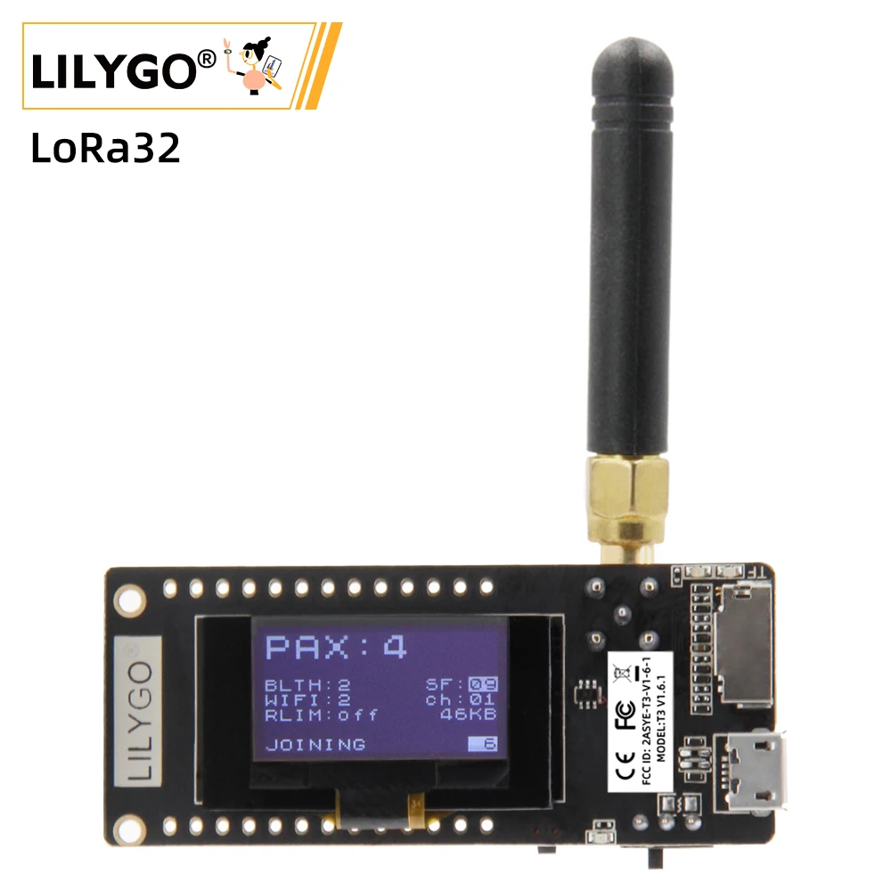 ลิลี่โก้ ®   TTGO LoRa32 V2.1_ - Oled Display 0.96 บทวิจารณ์และราคา