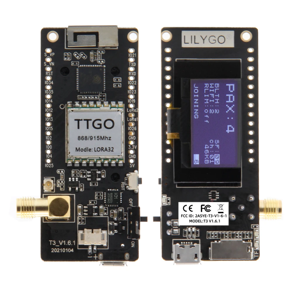 ลิลี่โก้ ®   TTGO LoRa32 V2.1_ - Oled Display 0.96 บทวิจารณ์และราคา