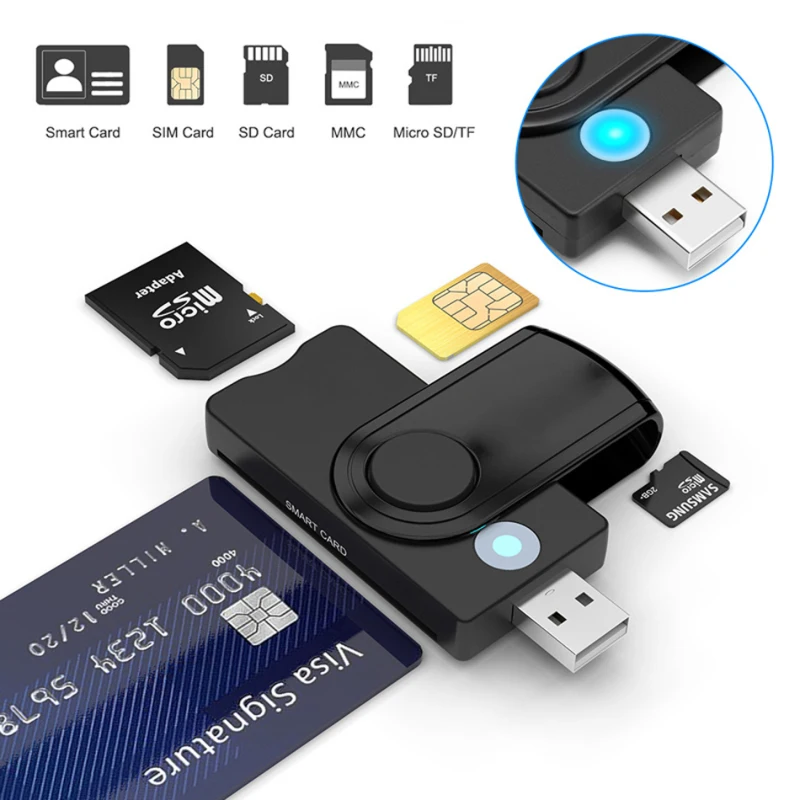 USB 3.0 2.0สมาร์ทเครื่องอ่านกา - Sd Card Module บทวิจารณ์และราคา