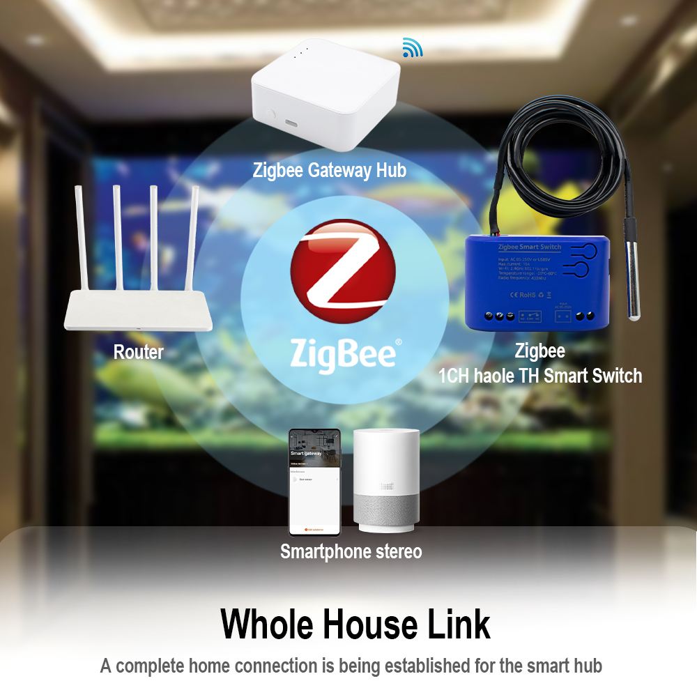Zigbee อุณหภูมิสมาร์ทสวิทช์ 1  - Relay Module 1 Channel บทวิจารณ์และราคา