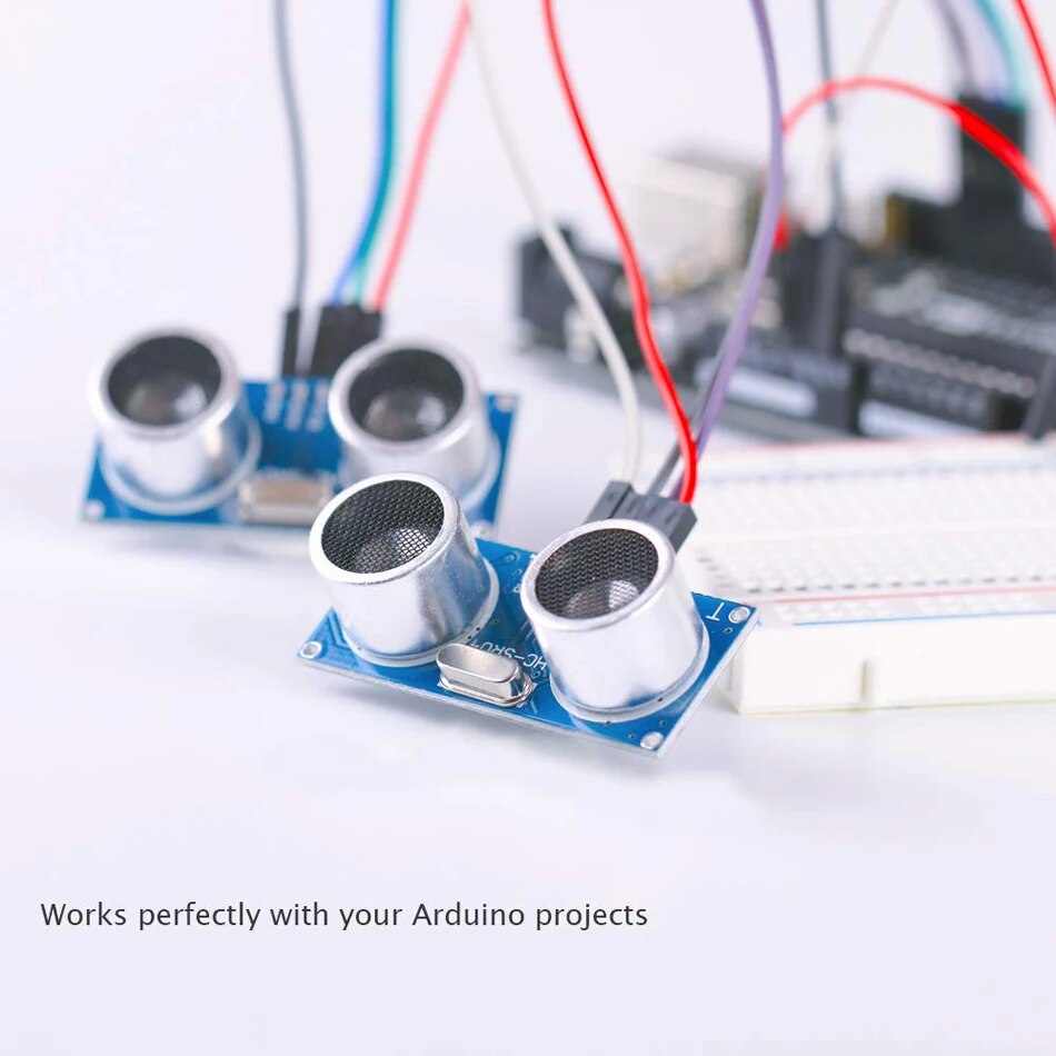 5 โมดูลอัลตราโซนิก, เซ็นเซอร์ร - Ultrasonic Sensor Hc-Sr04 บทวิจารณ์และราคา