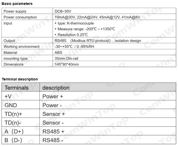 โมดูลรับสัญญาณอุณหภูมิแบบเทอร์ - Thermocouple Module K Type บทวิจารณ์และราคา