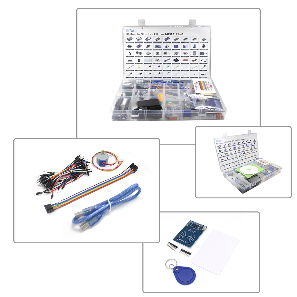 Eqv MEGA 2560 Project ชุดสตาร์ - Lcd 1602 บทวิจารณ์และราคา
