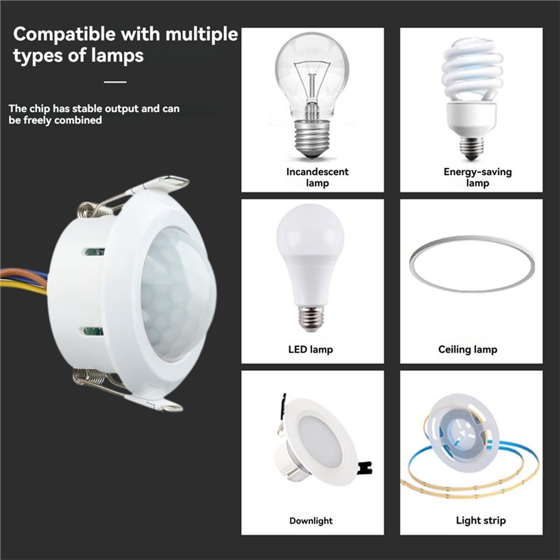 สวิตช์เซ็นเซอร์ตรวจจับความเคลื - Pir Motion Sensor บทวิจารณ์และราคา