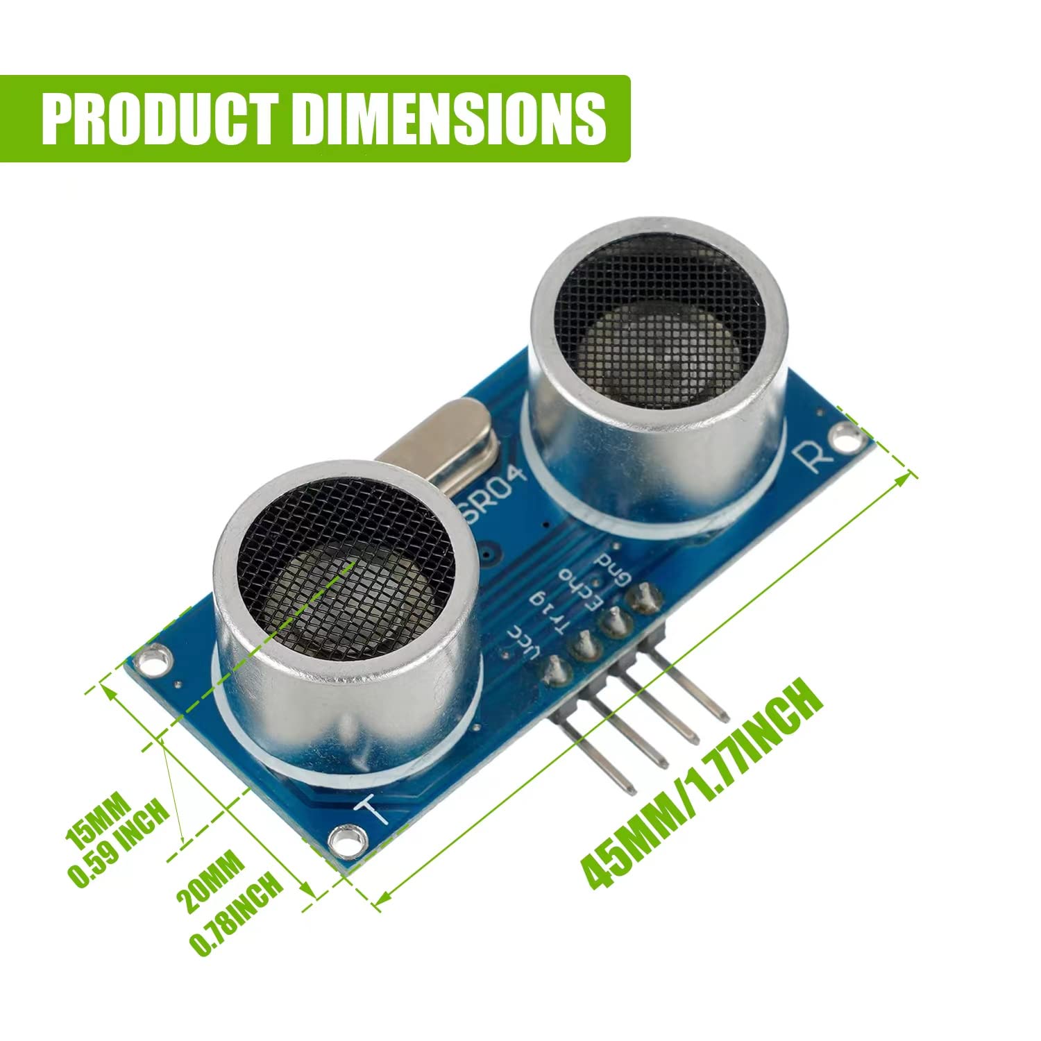 10 ชิ้น HC-SR04 Ultrasonic Sen - Ultrasonic Sensor Hc-Sr04 บทวิจารณ์และราคา