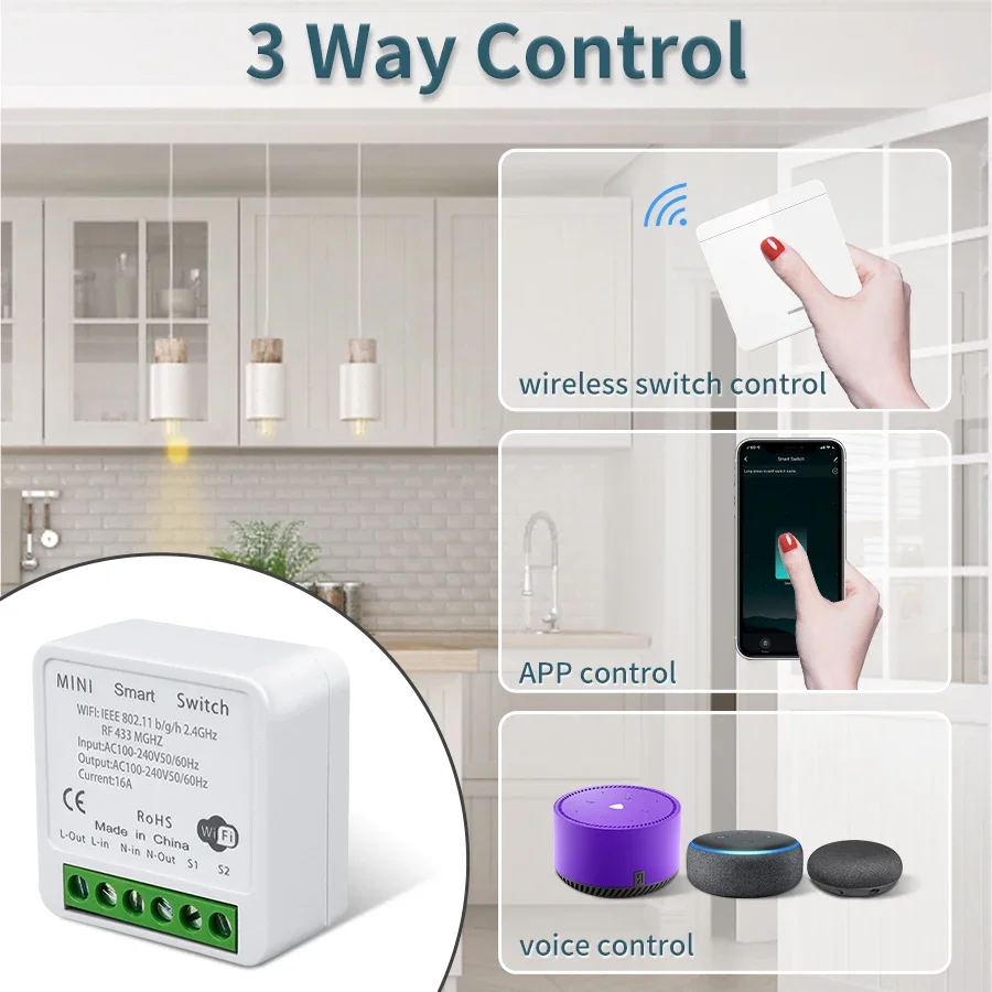 Wifi RF 433MHz สมาร์ทสวิทช์ Tu - Ir Remote Module บทวิจารณ์และราคา