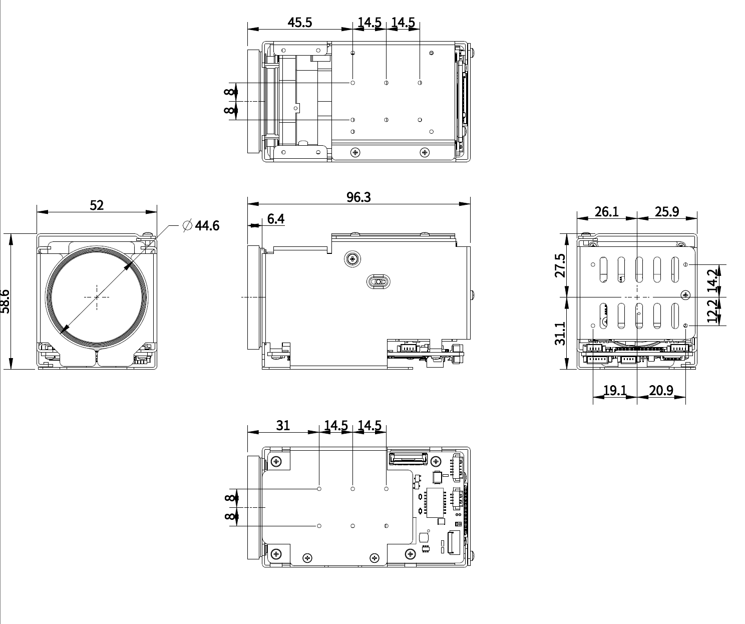 โมดูลกล้องเน็ตเวิร์ก AI ความละ - Sd Card Module บทวิจารณ์และราคา