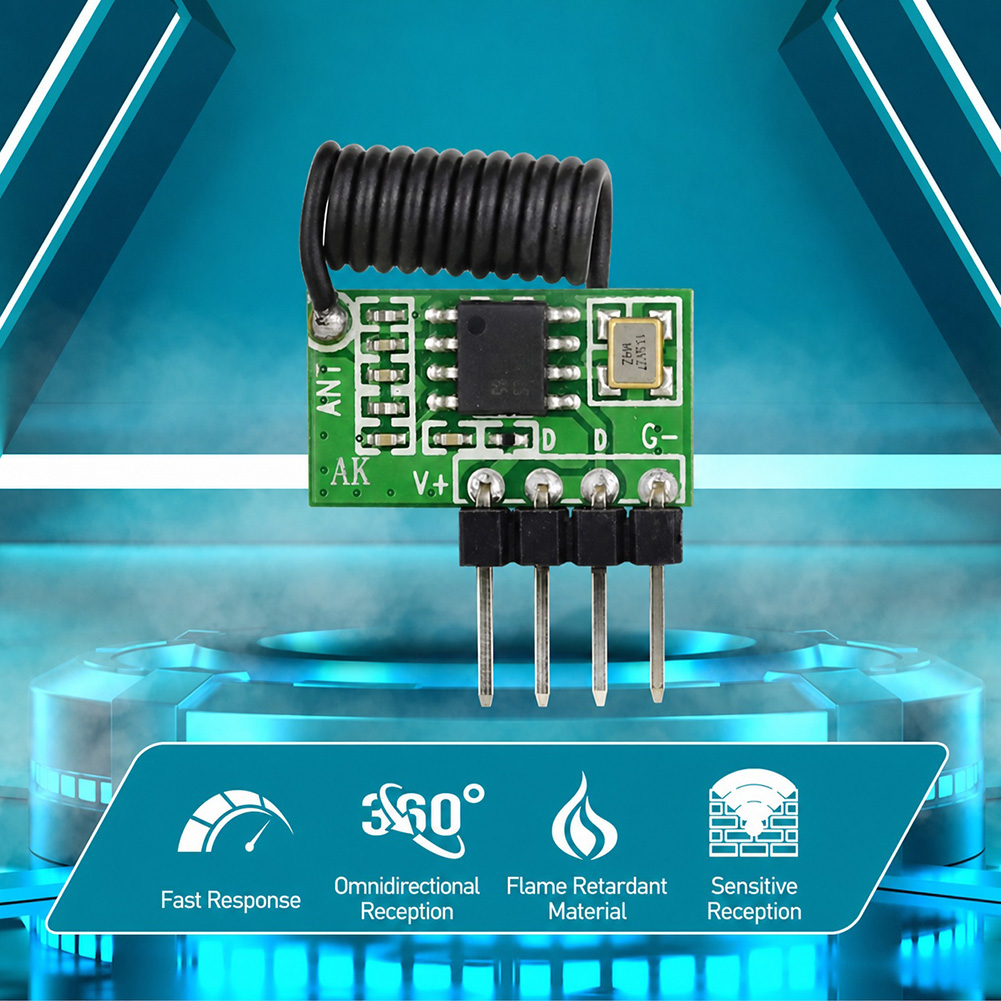 315MHz/433MHz ซูเปอร์เฮเทอโรได - Ir Remote Module บทวิจารณ์และราคา