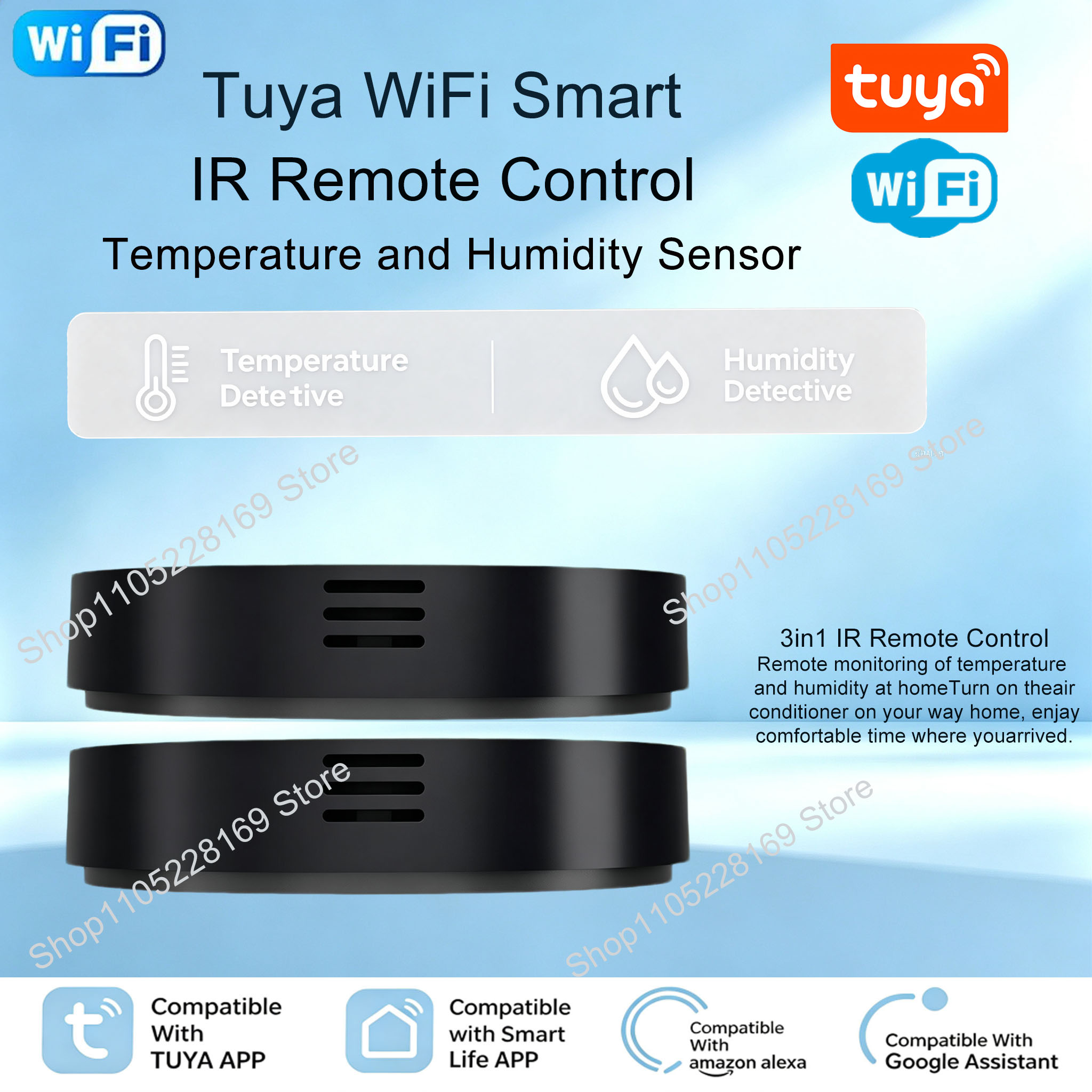รีโมทอินฟราเรด 3-in-1 แบบ WiFi - Ir Remote Module บทวิจารณ์และราคา