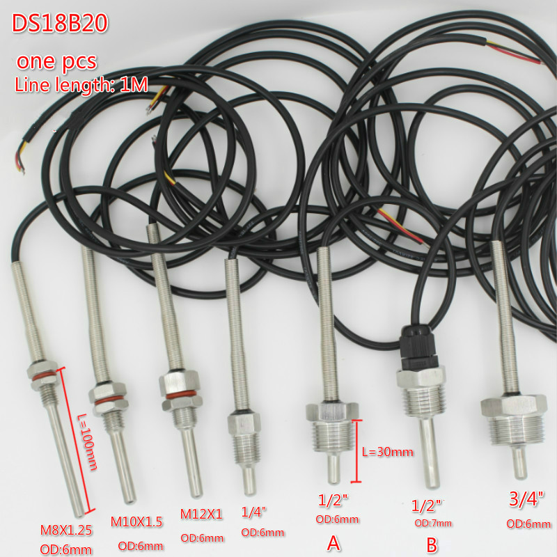 DS18B20 ดิจิตอลอุณหภูมิ Sensor - Ds18B20 บทวิจารณ์และราคา
