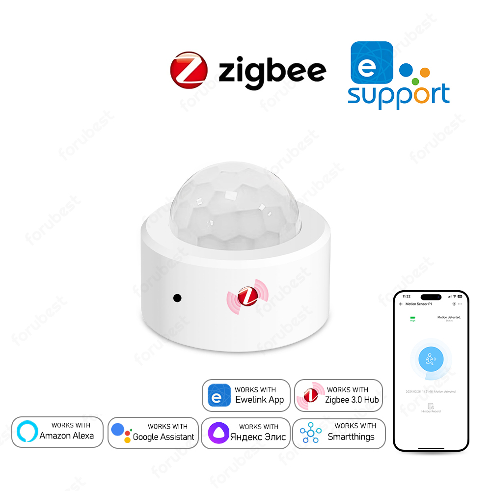 Zigbee 3.0 Human Motion Sensor - Pir Motion Sensor บทวิจารณ์และราคา