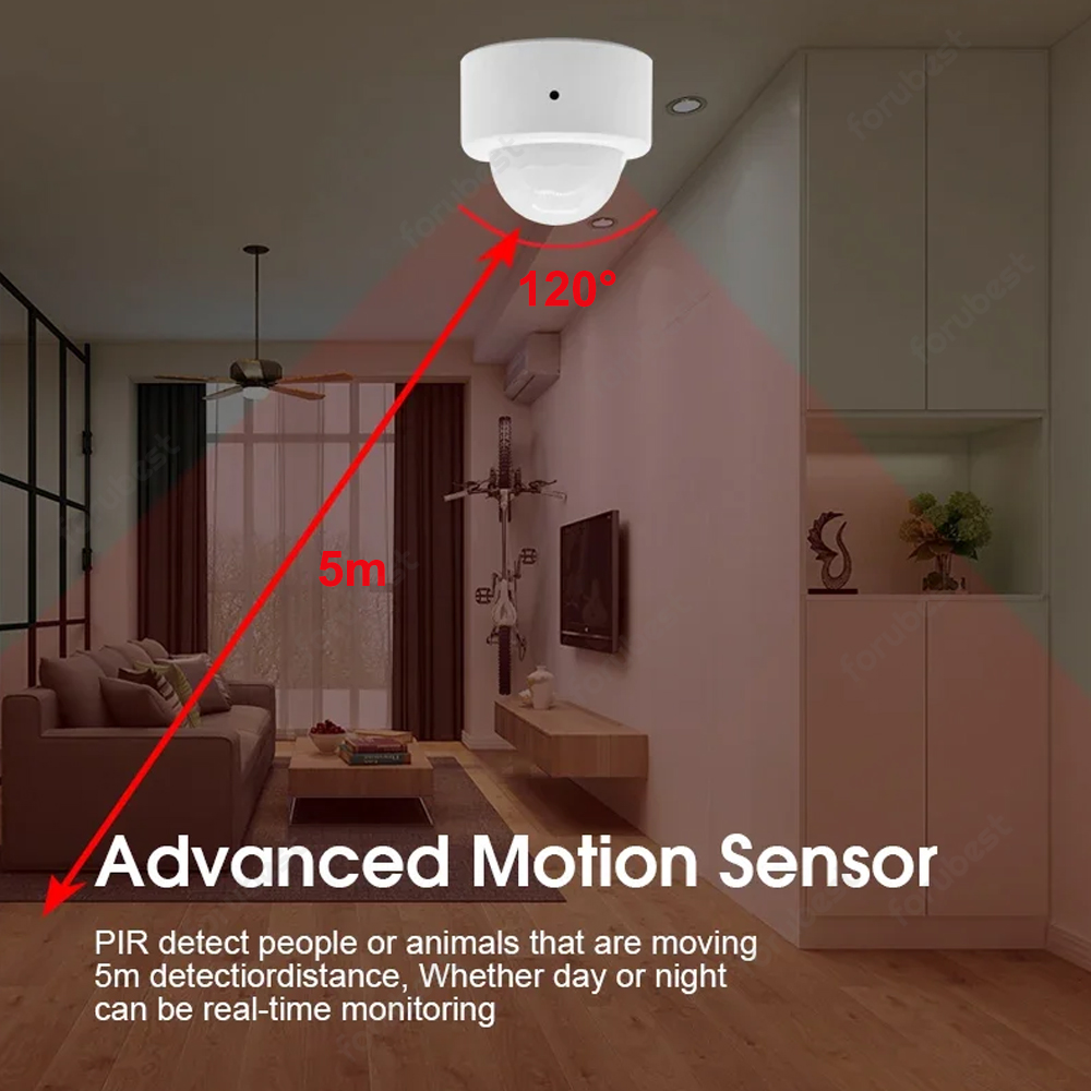 Zigbee 3.0 Human Motion Sensor - Pir Motion Sensor บทวิจารณ์และราคา