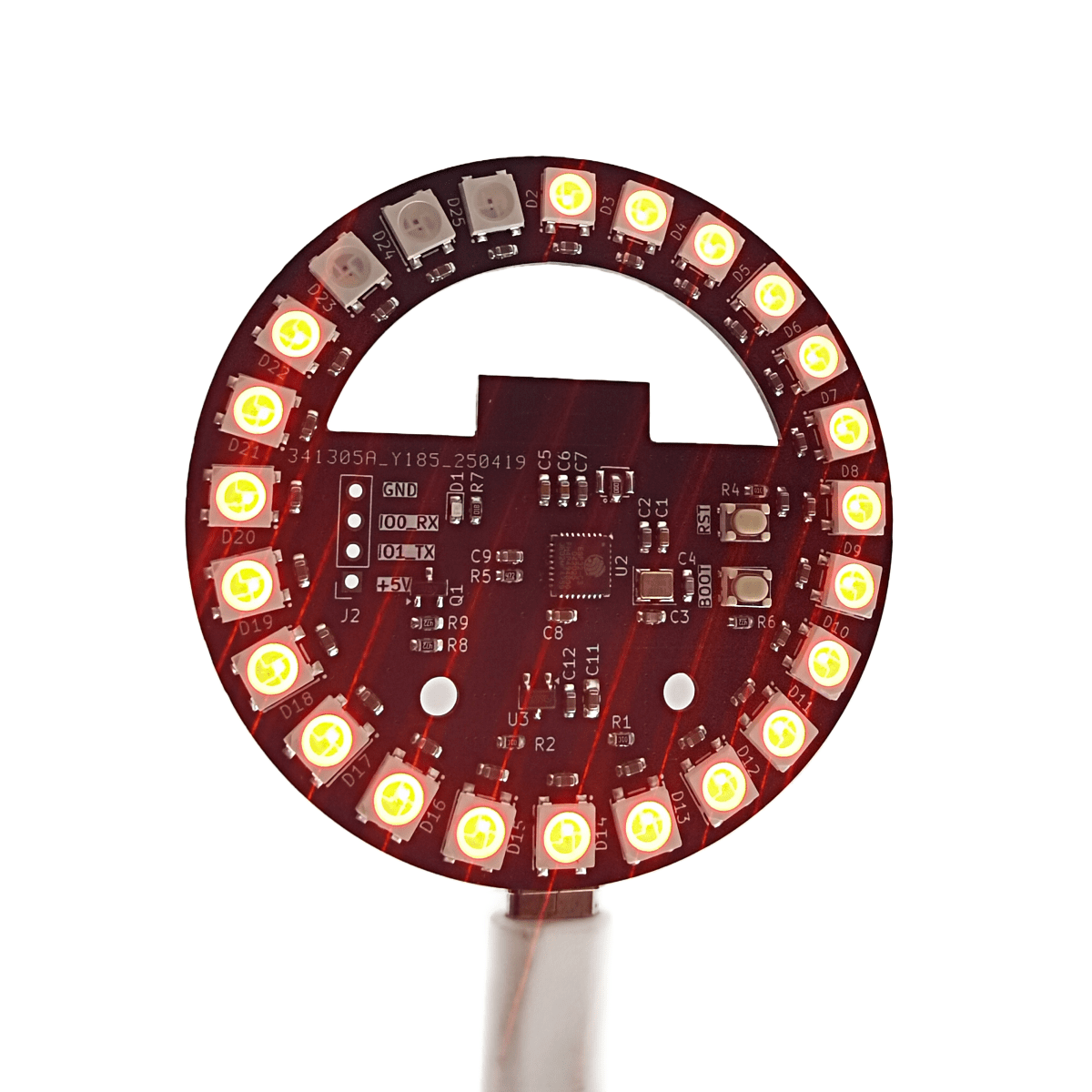 WLED ESP32-C3 บอร์ดพัฒนาวงกลมแ - Ws2812B บทวิจารณ์และราคา