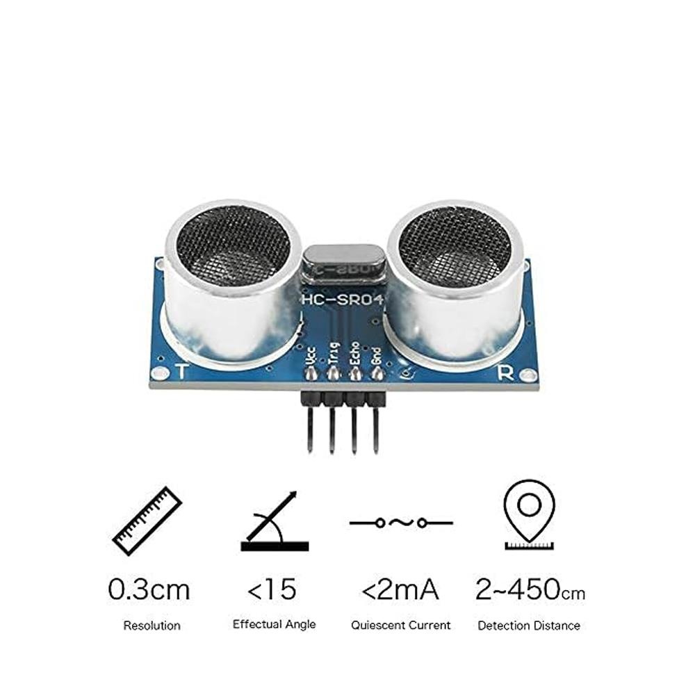 XZG เซ็นเซอร์อัลตราโซนิก HC-SR - Ultrasonic Sensor Hc-Sr04 บทวิจารณ์และราคา