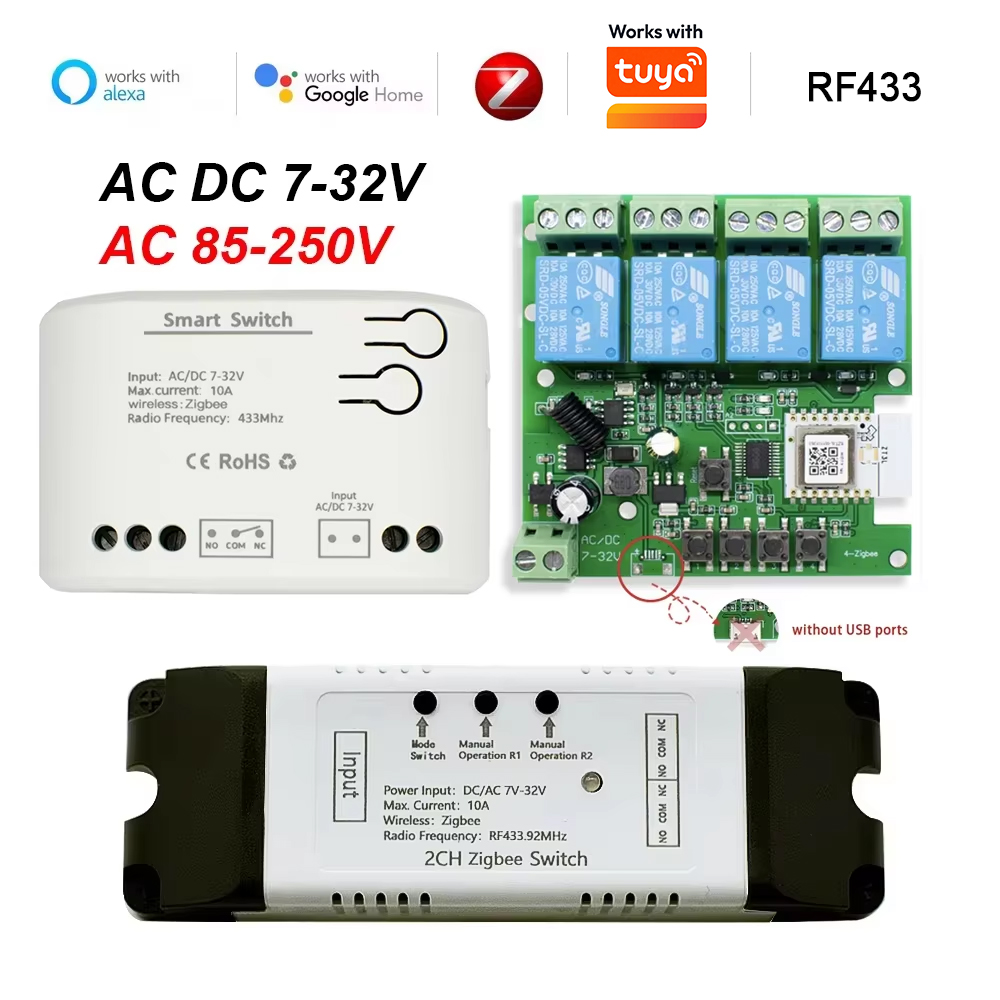 สวิตช์ซิกบีแบบ Dry Contact Sma - Relay Module 1 Channel บทวิจารณ์และราคา