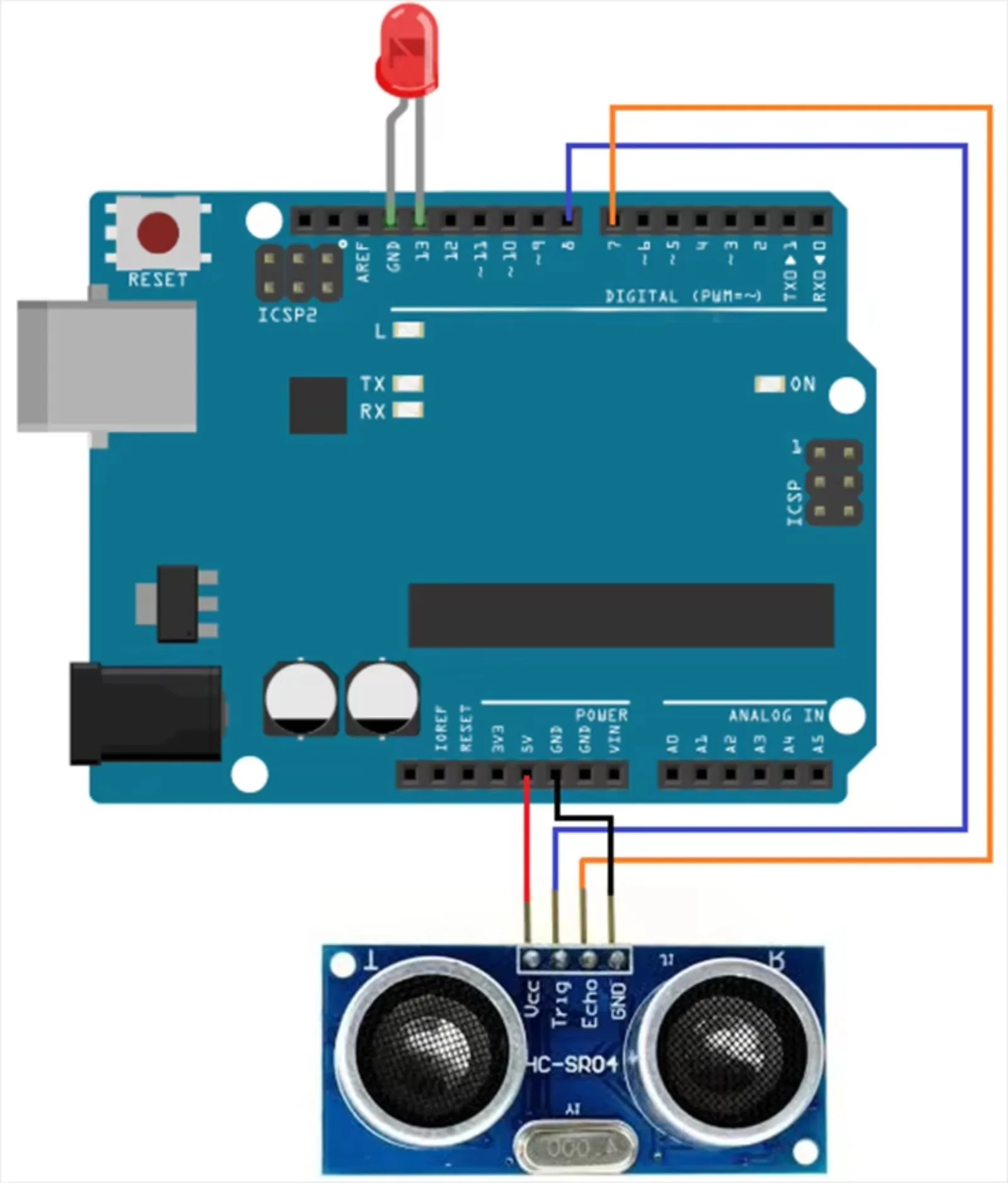 ชุดเซ็นเซอร์อัลตราโซนิก HC-SR0 - Ultrasonic Sensor Hc-Sr04 บทวิจารณ์และราคา