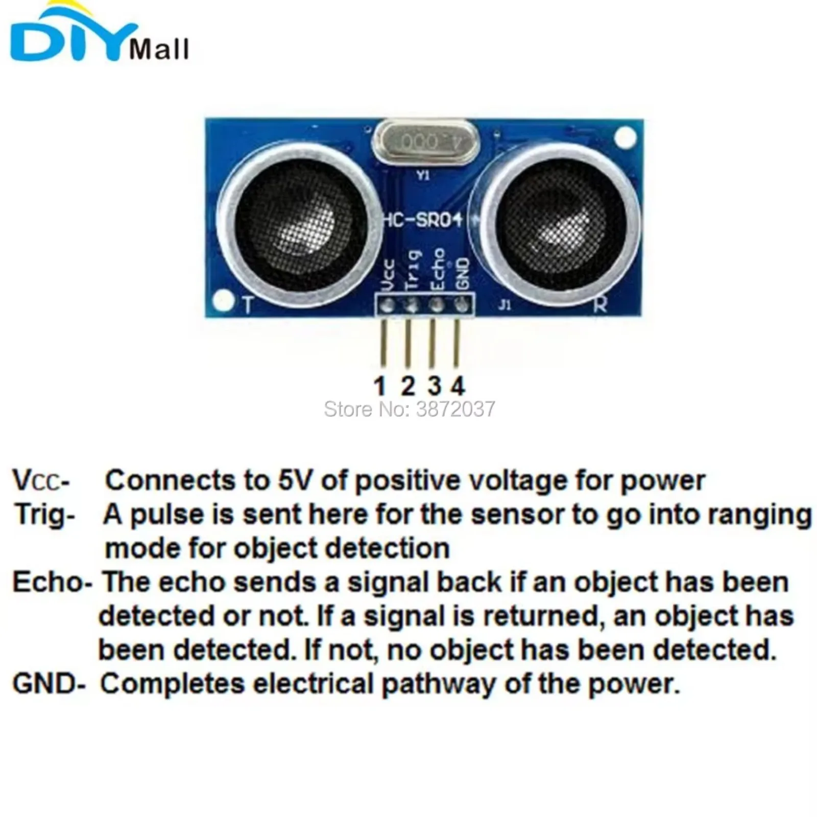 ชุดเซ็นเซอร์อัลตราโซนิก HC-SR0 - Ultrasonic Sensor Hc-Sr04 บทวิจารณ์และราคา
