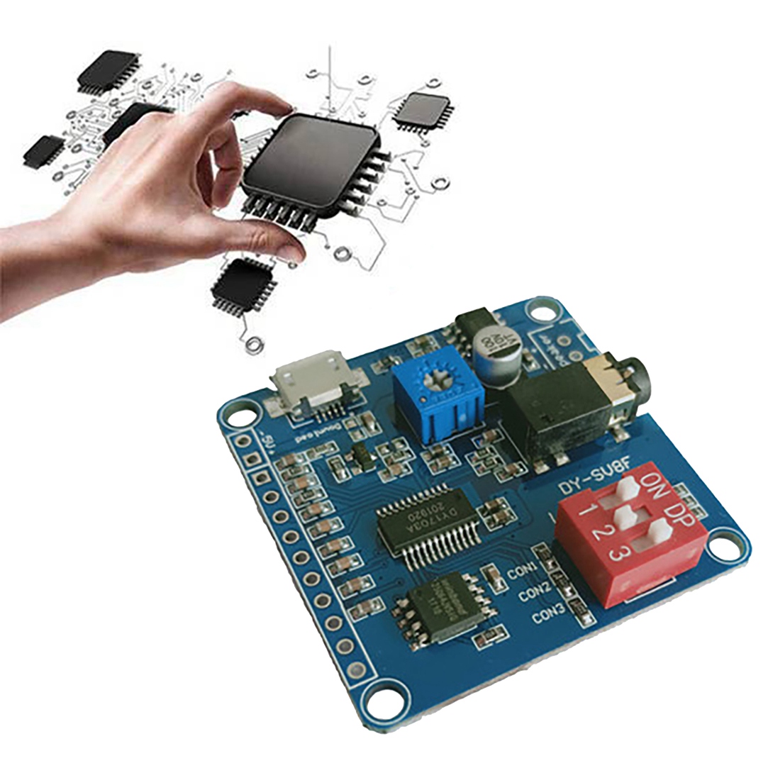 ABZZ-DY-SV8F เสียงการเล่นโมดูล - Sd Card Module บทวิจารณ์และราคา