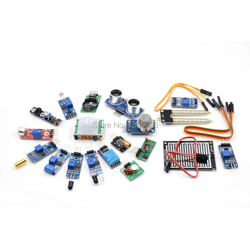 16 ชนิดเซนเซอร์โมดูลชุดสําหรับ - Ultrasonic Sensor Hc-Sr04 บทวิจารณ์และราคา
