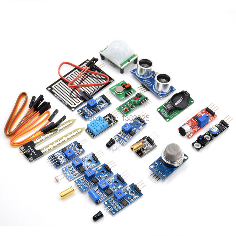 16 ชนิดเซนเซอร์โมดูลชุดสําหรับ - Ultrasonic Sensor Hc-Sr04 บทวิจารณ์และราคา